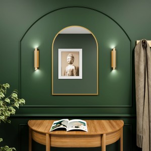 Lustro Tiny Border Pastille Cut złote