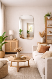 Lustro No Edges Stone Calm S