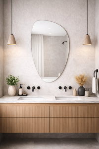 Lustro No Edges Stone Fluid S